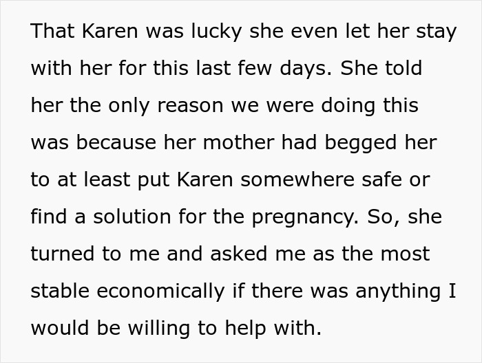 Half-Sis Taunts Woman Over Her Infertility, Months Later Decides She’d Make A Great Mom To Her Baby Half-Sis Taunts Woman Over Her Infertility, Months Later Decides She’d Make A Great Mom To Her Baby