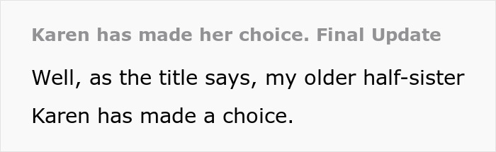 Half-Sis Taunts Woman Over Her Infertility, Months Later Decides She’d Make A Great Mom To Her Baby Half-Sis Taunts Woman Over Her Infertility, Months Later Decides She’d Make A Great Mom To Her Baby
