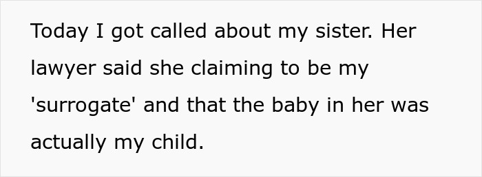 Half-Sis Taunts Woman Over Her Infertility, Months Later Decides She’d Make A Great Mom To Her Baby Half-Sis Taunts Woman Over Her Infertility, Months Later Decides She’d Make A Great Mom To Her Baby