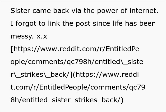 Half-Sis Taunts Woman Over Her Infertility, Months Later Decides She’d Make A Great Mom To Her Baby Half-Sis Taunts Woman Over Her Infertility, Months Later Decides She’d Make A Great Mom To Her Baby