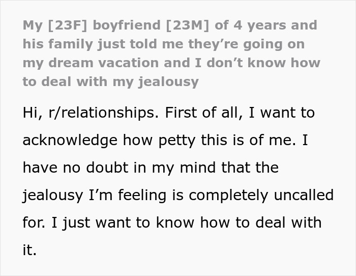 Woman Uncovers Her Boyfriend’s Family’s Cruel Plan After They Keep Rubbing Her Dream In Her Face Woman Uncovers Her Boyfriend’s Family’s Cruel Plan After They Keep Rubbing Her Dream In Her Face