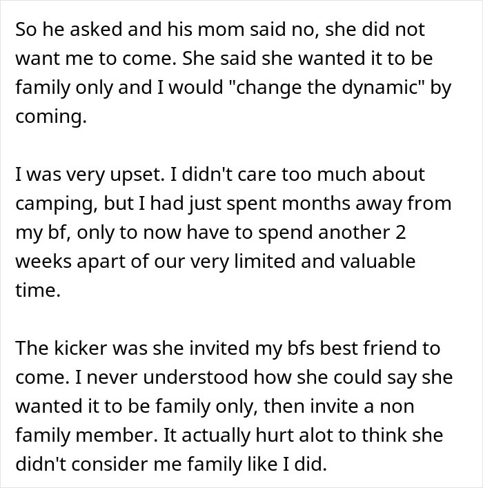 Woman Uncovers Her Boyfriend’s Family’s Cruel Plan After They Keep Rubbing Her Dream In Her Face Woman Uncovers Her Boyfriend’s Family’s Cruel Plan After They Keep Rubbing Her Dream In Her Face