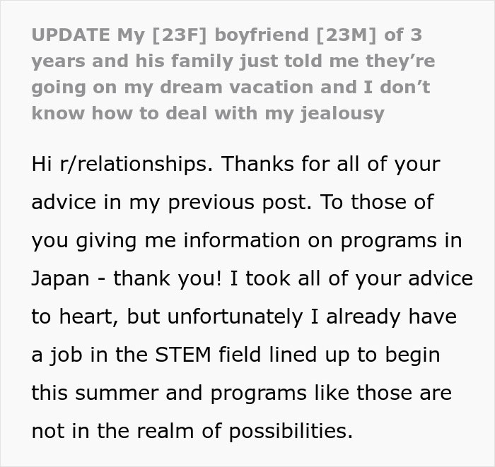 Woman Uncovers Her Boyfriend’s Family’s Cruel Plan After They Keep Rubbing Her Dream In Her Face Woman Uncovers Her Boyfriend’s Family’s Cruel Plan After They Keep Rubbing Her Dream In Her Face
