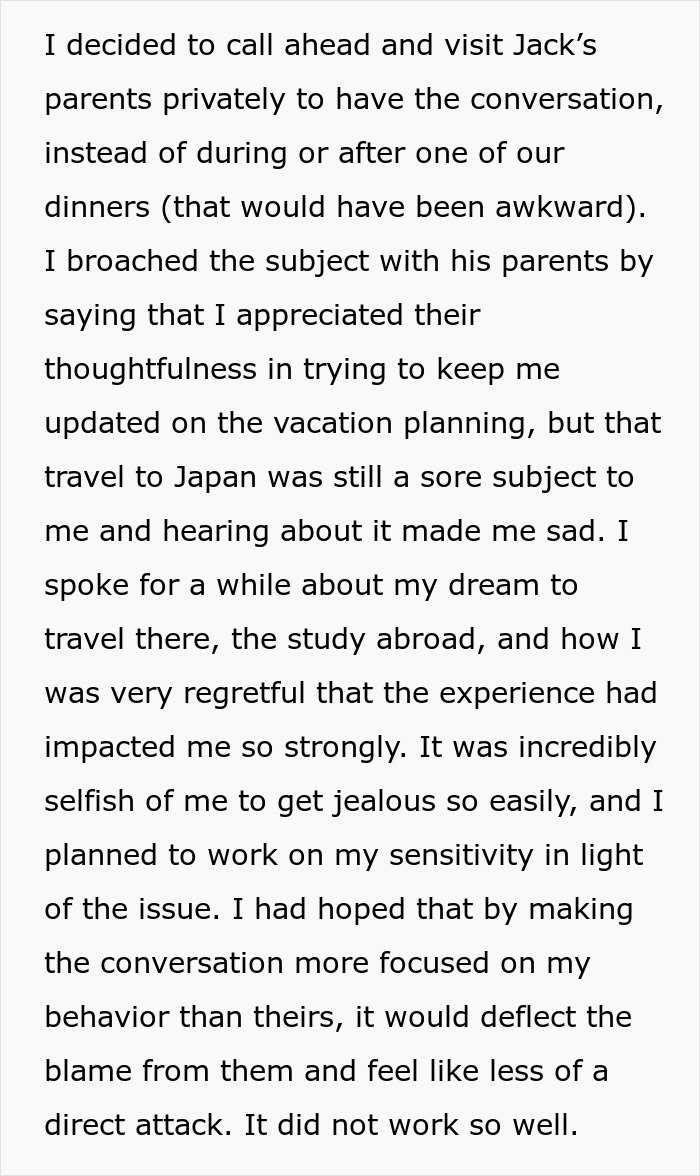 Woman Uncovers Her Boyfriend’s Family’s Cruel Plan After They Keep Rubbing Her Dream In Her Face Woman Uncovers Her Boyfriend’s Family’s Cruel Plan After They Keep Rubbing Her Dream In Her Face