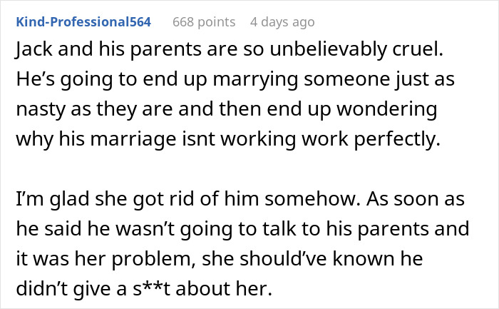 Woman Uncovers Her Boyfriend’s Family’s Cruel Plan After They Keep Rubbing Her Dream In Her Face Woman Uncovers Her Boyfriend’s Family’s Cruel Plan After They Keep Rubbing Her Dream In Her Face
