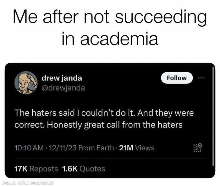 “I’m Running Out Of Energy”: 82 PhD Memes To Scroll Through When You Should Be Writing Your Thesis “I’m Running Out Of Energy”: 82 PhD Memes To Scroll Through When You Should Be Writing Your Thesis