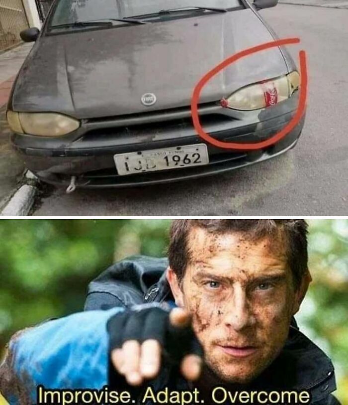 “Improvise, Adapt, Overcome”: 66 Funny Memes For People Who’d Rather Discuss Cars Than The Weather “Improvise, Adapt, Overcome”: 66 Funny Memes For People Who’d Rather Discuss Cars Than The Weather