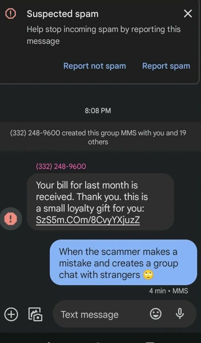 “Rookie Move”: 55 Times Scammers Messed With The Wrong Person, And Hilarity Ensued (New Pics) “Rookie Move”: 55 Times Scammers Messed With The Wrong Person, And Hilarity Ensued (New Pics)