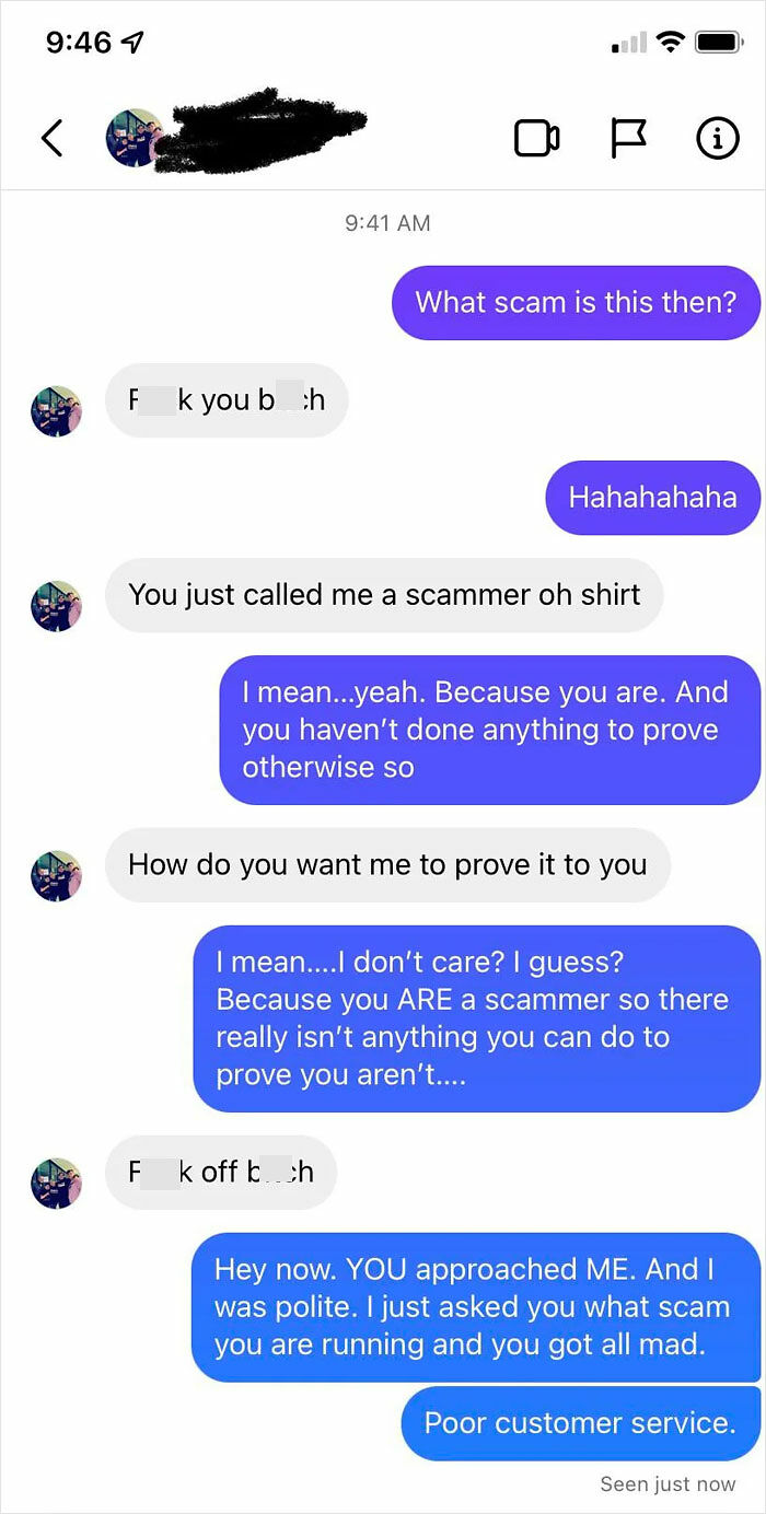 “Rookie Move”: 55 Times Scammers Messed With The Wrong Person, And Hilarity Ensued (New Pics) “Rookie Move”: 55 Times Scammers Messed With The Wrong Person, And Hilarity Ensued (New Pics)