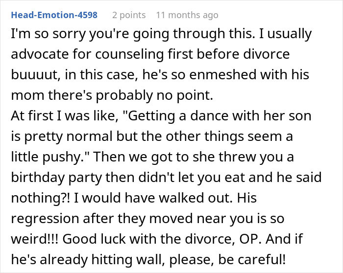 Woman Is Done After Her Husband Lets His Mom Control Their Marriage Woman Is Done After Her Husband Lets His Mom Control Their Marriage