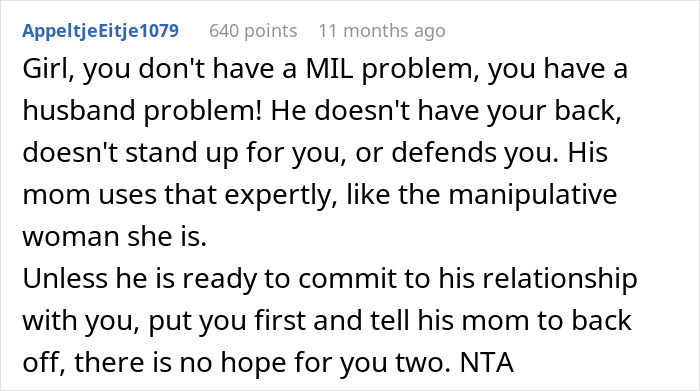 Woman Is Done After Her Husband Lets His Mom Control Their Marriage Woman Is Done After Her Husband Lets His Mom Control Their Marriage