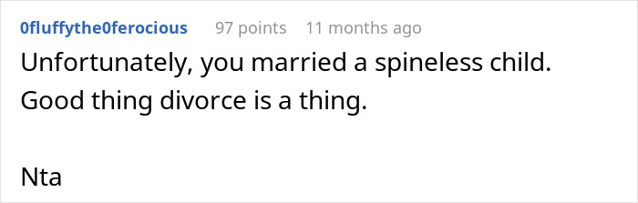 Woman Is Done After Her Husband Lets His Mom Control Their Marriage Woman Is Done After Her Husband Lets His Mom Control Their Marriage