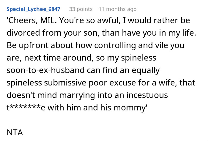 Woman Is Done After Her Husband Lets His Mom Control Their Marriage Woman Is Done After Her Husband Lets His Mom Control Their Marriage