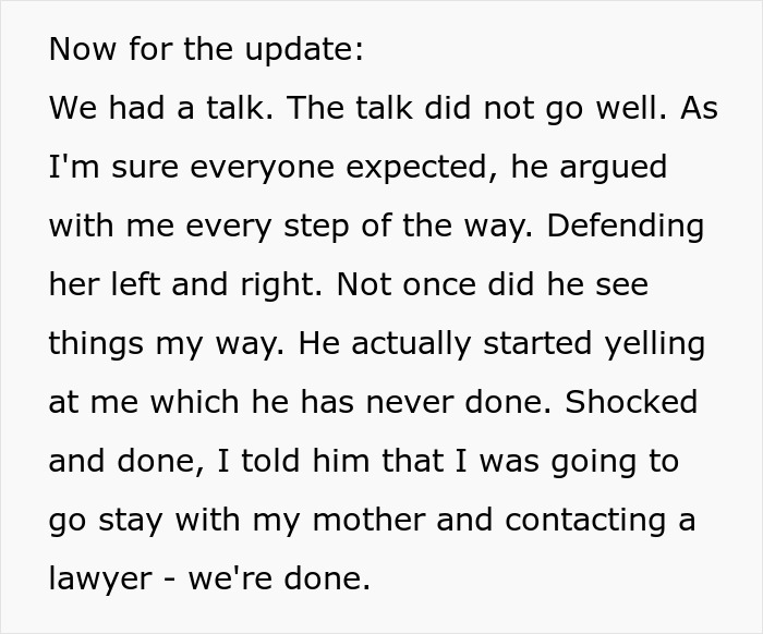 Woman Is Done After Her Husband Lets His Mom Control Their Marriage Woman Is Done After Her Husband Lets His Mom Control Their Marriage