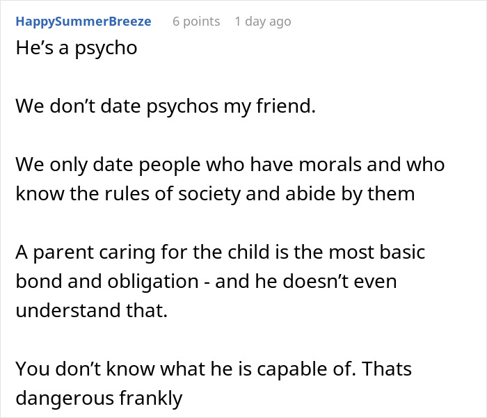 Man Wants To Be With His GF But Not Her Children, Suggests A Preposterous “Compromise” Man Wants To Be With His GF But Not Her Children, Suggests A Preposterous “Compromise”