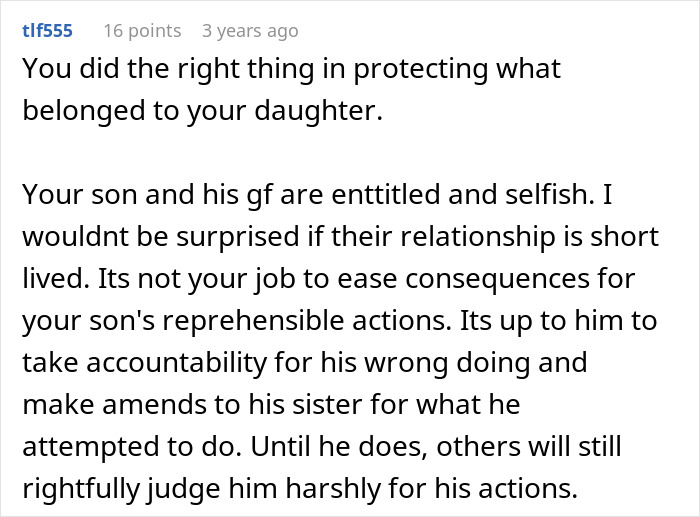 Son Steals A Family Heirloom To Propose, And Then Accuses His Dad Of Ruining His Life Son Steals A Family Heirloom To Propose, And Then Accuses His Dad Of Ruining His Life