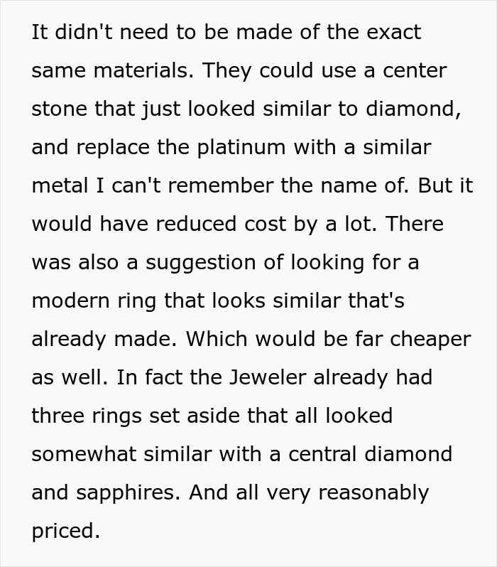 Son Steals A Family Heirloom To Propose, And Then Accuses His Dad Of Ruining His Life Son Steals A Family Heirloom To Propose, And Then Accuses His Dad Of Ruining His Life