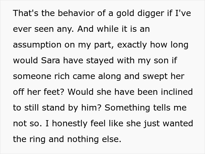 Son Steals A Family Heirloom To Propose, And Then Accuses His Dad Of Ruining His Life Son Steals A Family Heirloom To Propose, And Then Accuses His Dad Of Ruining His Life
