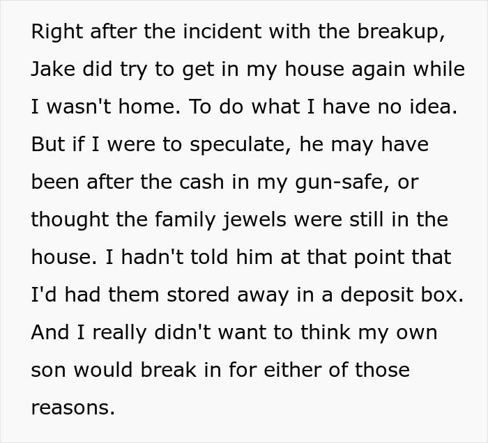 Son Steals A Family Heirloom To Propose, And Then Accuses His Dad Of Ruining His Life Son Steals A Family Heirloom To Propose, And Then Accuses His Dad Of Ruining His Life