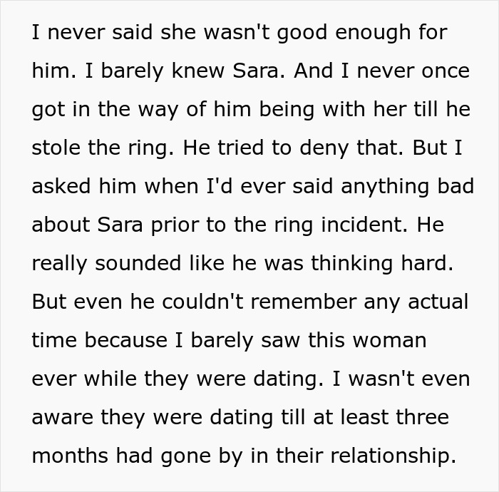 Son Steals A Family Heirloom To Propose, And Then Accuses His Dad Of Ruining His Life Son Steals A Family Heirloom To Propose, And Then Accuses His Dad Of Ruining His Life