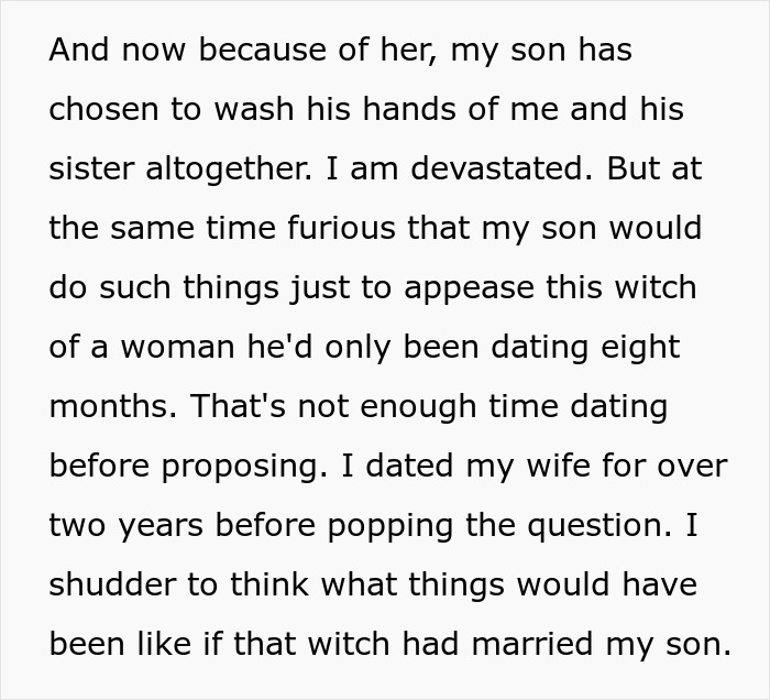 Son Steals A Family Heirloom To Propose, And Then Accuses His Dad Of Ruining His Life Son Steals A Family Heirloom To Propose, And Then Accuses His Dad Of Ruining His Life