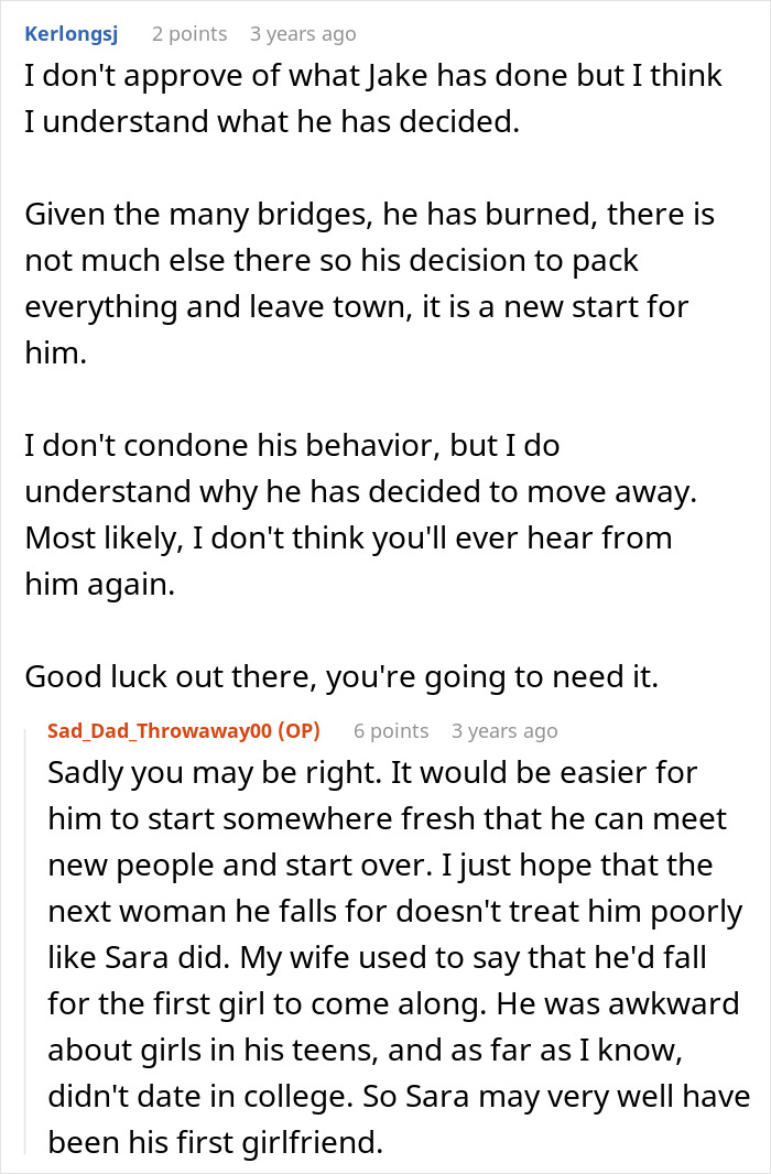 Son Steals A Family Heirloom To Propose, And Then Accuses His Dad Of Ruining His Life Son Steals A Family Heirloom To Propose, And Then Accuses His Dad Of Ruining His Life
