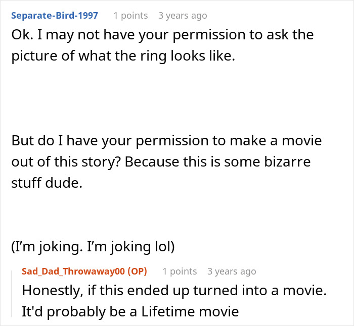 Son Steals A Family Heirloom To Propose, And Then Accuses His Dad Of Ruining His Life Son Steals A Family Heirloom To Propose, And Then Accuses His Dad Of Ruining His Life