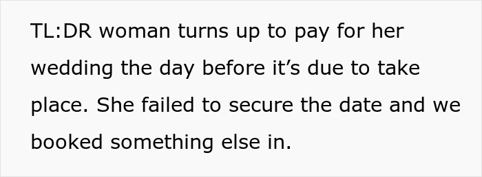 Bride Comes In To Pay For Wedding One Day Before Getting Married, Surprised They Kick Her Out Bride Comes In To Pay For Wedding One Day Before Getting Married, Surprised They Kick Her Out