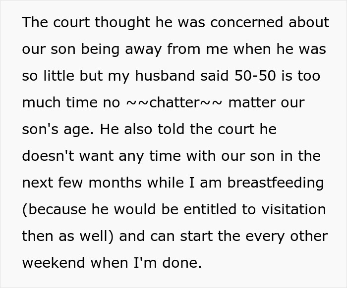Guy Cheats On Pregnant Wife, His Unwillingness To Want Custody After Son Is Born Hurts Her More Guy Cheats On Pregnant Wife, His Unwillingness To Want Custody After Son Is Born Hurts Her More