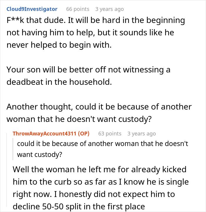 Guy Cheats On Pregnant Wife, His Unwillingness To Want Custody After Son Is Born Hurts Her More Guy Cheats On Pregnant Wife, His Unwillingness To Want Custody After Son Is Born Hurts Her More