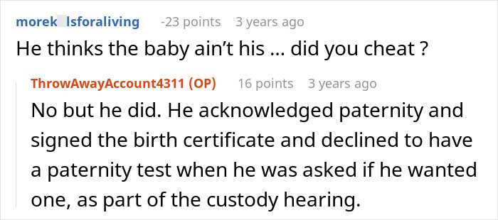 Guy Cheats On Pregnant Wife, His Unwillingness To Want Custody After Son Is Born Hurts Her More Guy Cheats On Pregnant Wife, His Unwillingness To Want Custody After Son Is Born Hurts Her More
