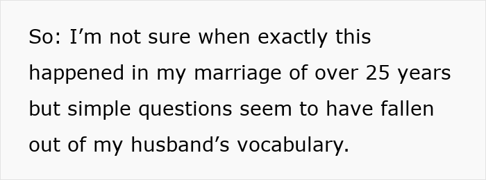 Wife Says Her Hubby’s Questions Put Her On Edge, He Tells Her She’s Making A Big Deal Out Of Nothing