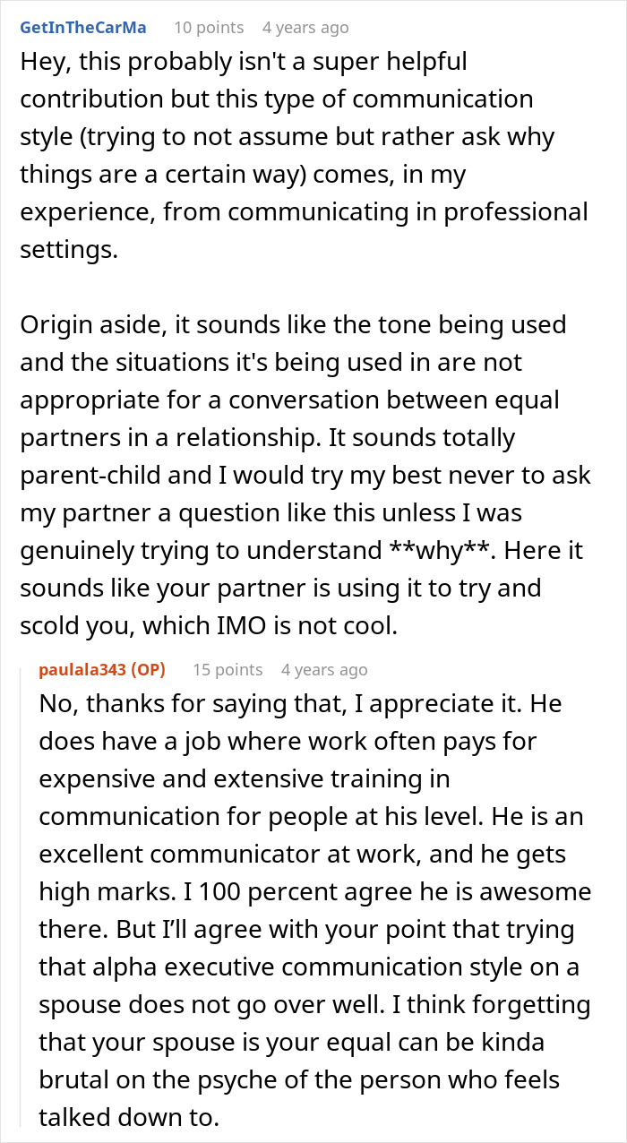 Wife Says Her Hubby’s Questions Put Her On Edge, He Tells Her She’s Making A Big Deal Out Of Nothing