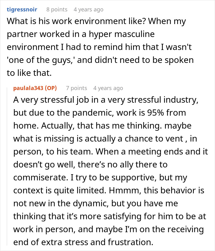 Wife Says Her Hubby’s Questions Put Her On Edge, He Tells Her She’s Making A Big Deal Out Of Nothing