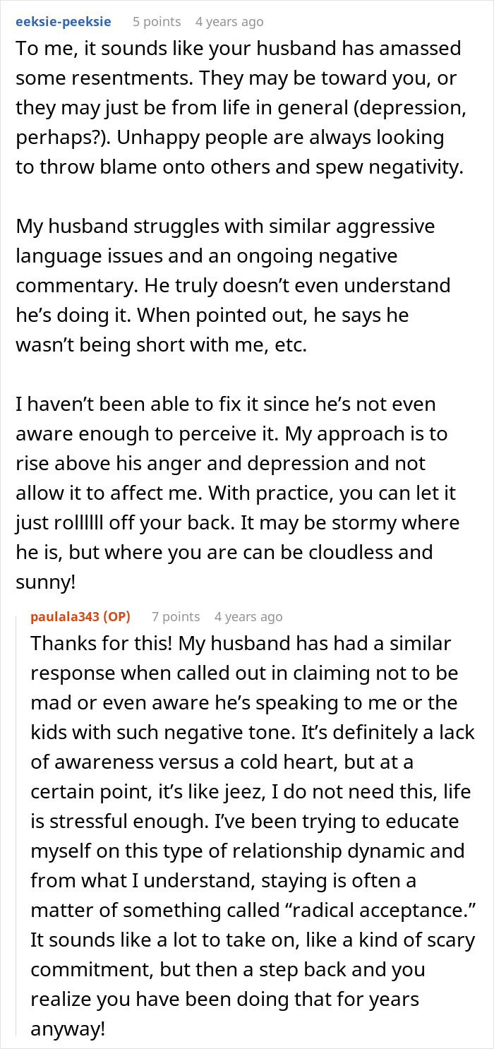 Wife Says Her Hubby’s Questions Put Her On Edge, He Tells Her She’s Making A Big Deal Out Of Nothing