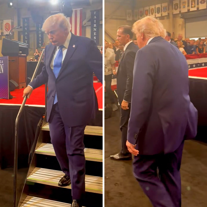 Trump&rsquo;s &ldquo;Mystery Bulge&rdquo; Leads To Frenzied Reactions As Many Speculate What Could Be In His Pants