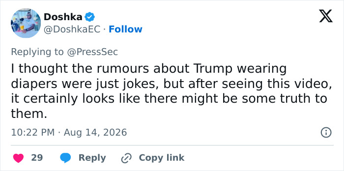 Trump&rsquo;s &ldquo;Mystery Bulge&rdquo; Leads To Frenzied Reactions As Many Speculate What Could Be In His Pants