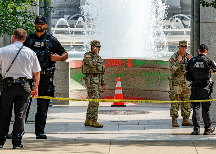 “Make Me Look Fancy”: Woman Sparks Fury After Vandalizing WWII Memorial Live, But Karma Gets Her In The End