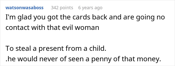 Grandma Accuses Person Of “Buying” Their Stepson’s Love With Gifts, Then Shows Her True Colors Grandma Accuses Person Of “Buying” Their Stepson’s Love With Gifts, Then Shows Her True Colors