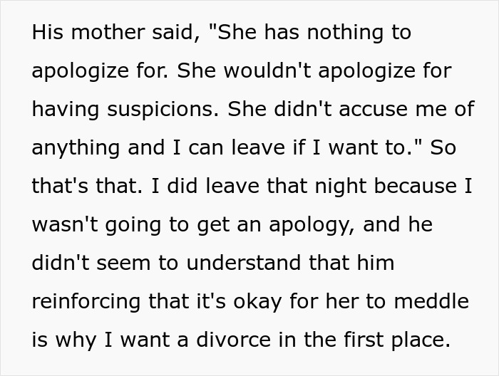 MIL Almost Gets What She Wants As She Drives Woman To Leave Her Son MIL Almost Gets What She Wants As She Drives Woman To Leave Her Son