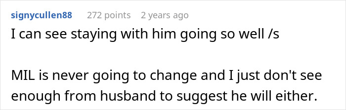 MIL Almost Gets What She Wants As She Drives Woman To Leave Her Son MIL Almost Gets What She Wants As She Drives Woman To Leave Her Son