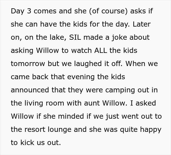 Woman Brings Her Best Friend On Family Vacation, In-Laws Throw A Massive Tantrum Woman Brings Her Best Friend On Family Vacation, In-Laws Throw A Massive Tantrum