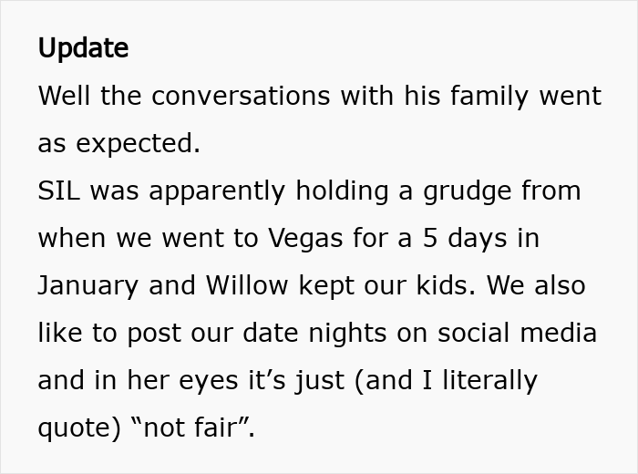 Woman Brings Her Best Friend On Family Vacation, In-Laws Throw A Massive Tantrum Woman Brings Her Best Friend On Family Vacation, In-Laws Throw A Massive Tantrum