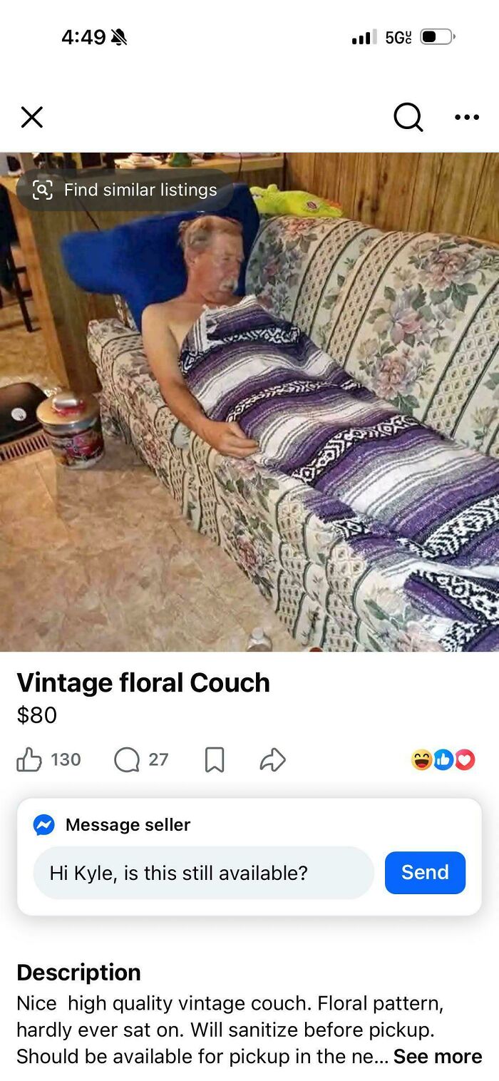 50 Times People Tried To Sell Something Completely Unhinged On Facebook Marketplace (New Pics) 50 Times People Tried To Sell Something Completely Unhinged On Facebook Marketplace (New Pics)
