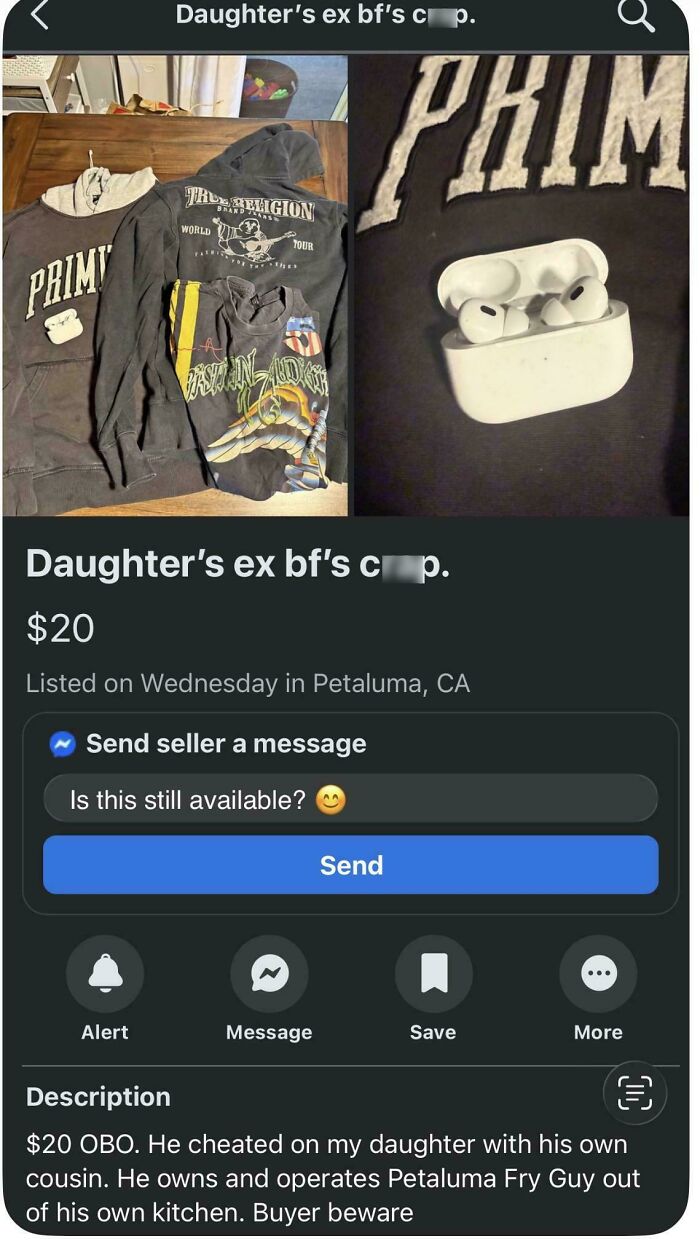 50 Times People Tried To Sell Something Completely Unhinged On Facebook Marketplace (New Pics) 50 Times People Tried To Sell Something Completely Unhinged On Facebook Marketplace (New Pics)