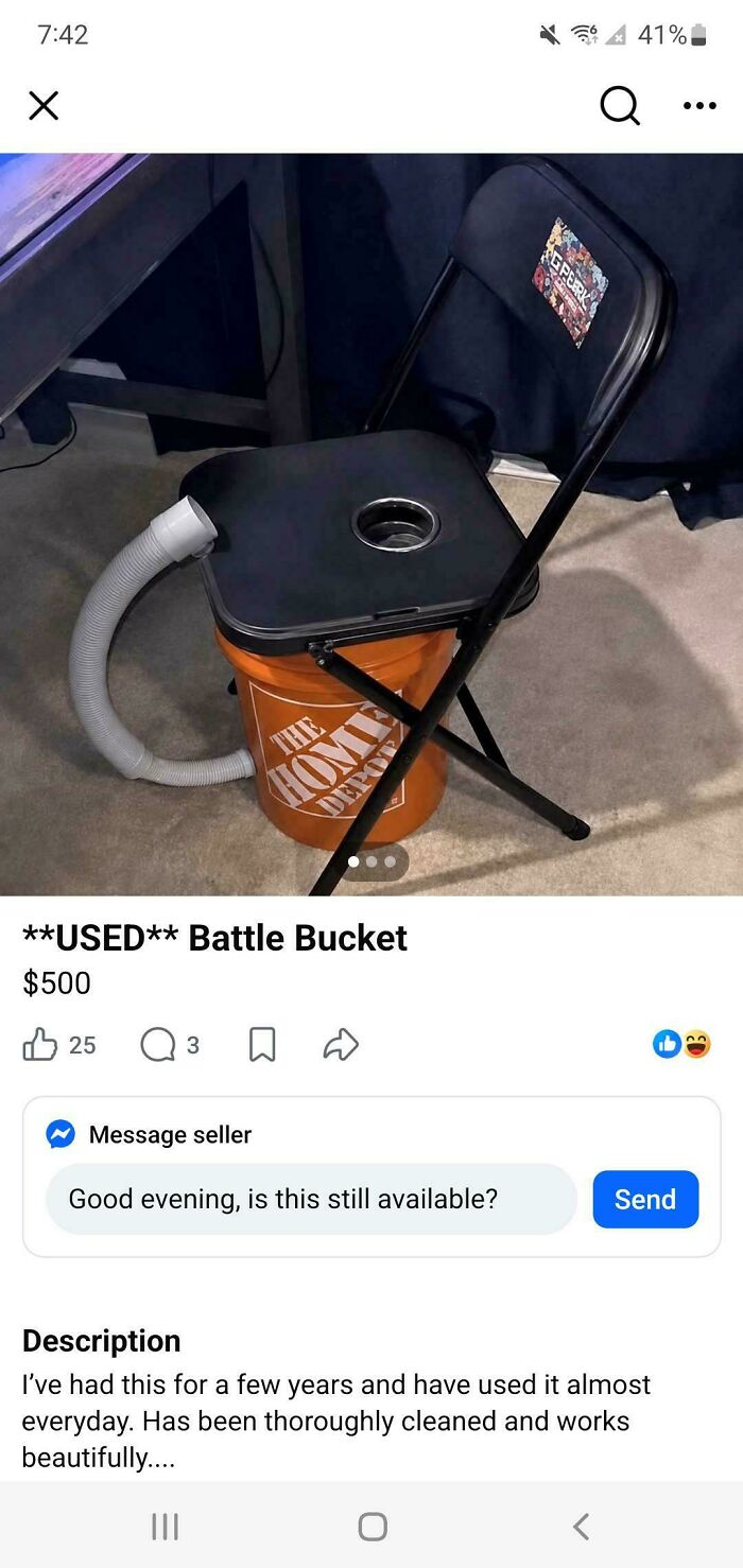 50 Times People Tried To Sell Something Completely Unhinged On Facebook Marketplace (New Pics) 50 Times People Tried To Sell Something Completely Unhinged On Facebook Marketplace (New Pics)