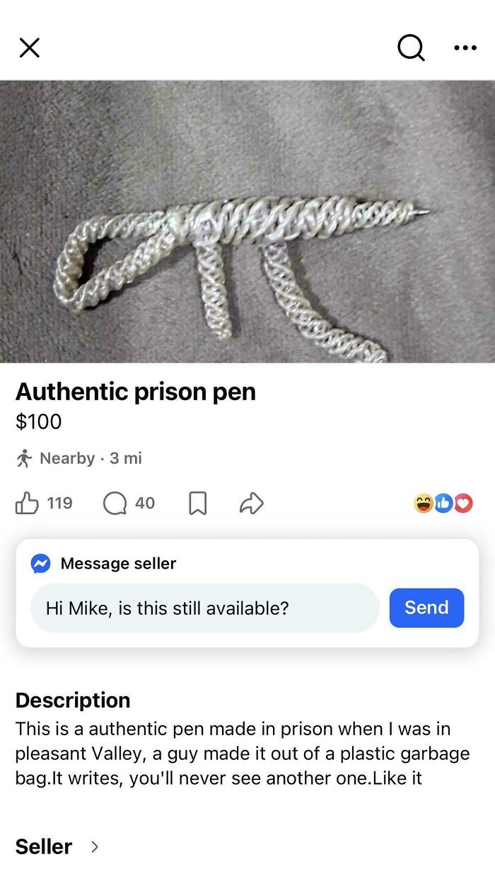 50 Times People Tried To Sell Something Completely Unhinged On Facebook Marketplace (New Pics) 50 Times People Tried To Sell Something Completely Unhinged On Facebook Marketplace (New Pics)