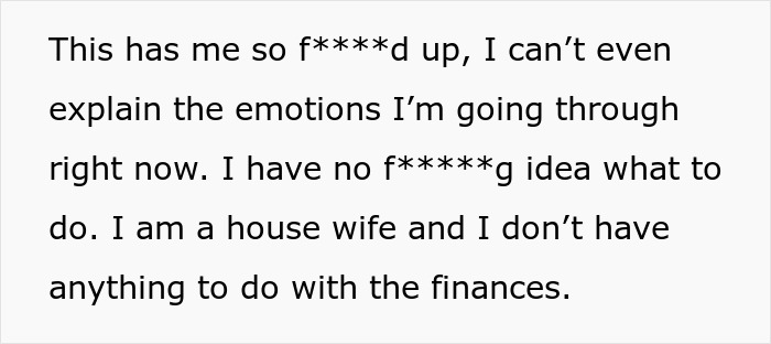 Wives Find Out Their Husbands Are Hiding A Huge Secret, They Can’t Agree On What To Do Next Wives Find Out Their Husbands Are Hiding A Huge Secret, They Can’t Agree On What To Do Next