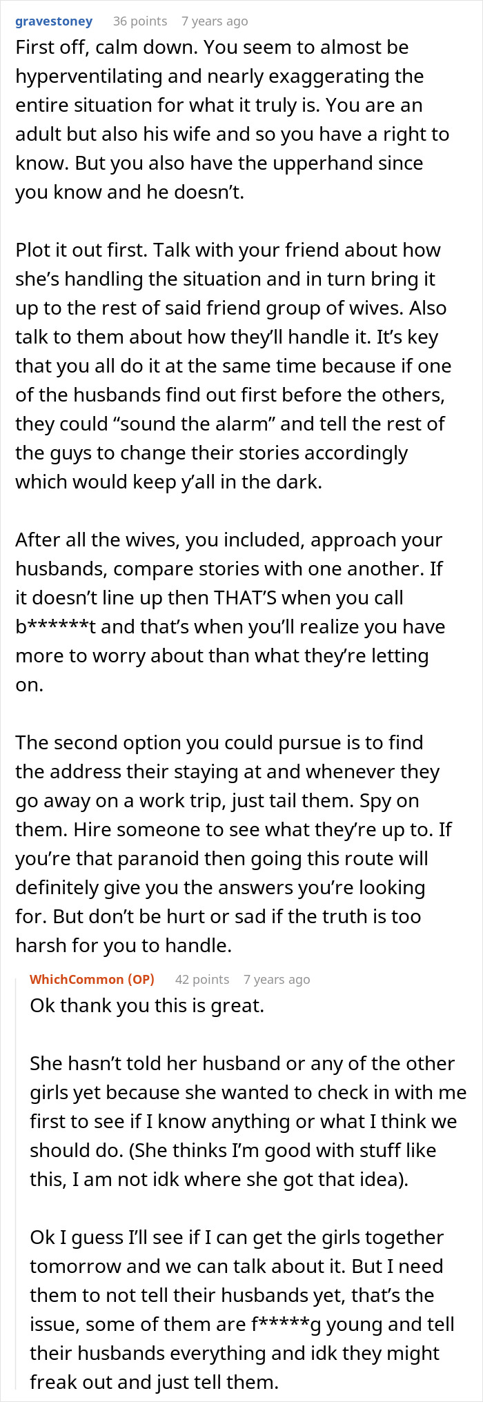 Wives Find Out Their Husbands Are Hiding A Huge Secret, They Can’t Agree On What To Do Next Wives Find Out Their Husbands Are Hiding A Huge Secret, They Can’t Agree On What To Do Next