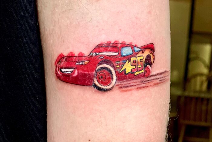 30 Tattoos By This Artist Inspired By The Unfiltered Creativity Of Childhood Crayon Drawings
